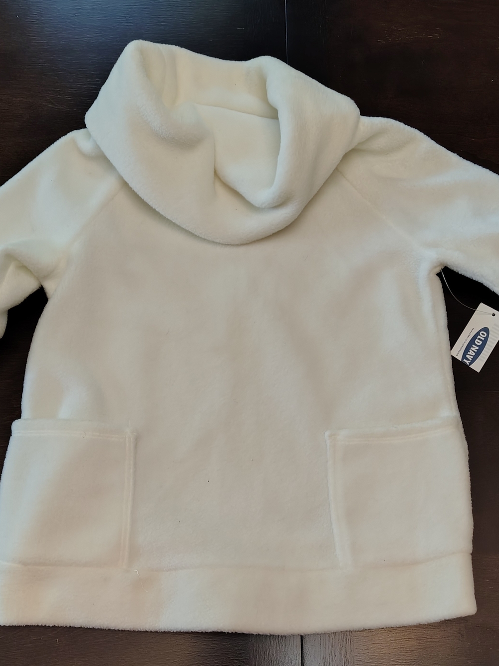 Old Navy Cream Fleece Turtleneck TUNIC for Kids
